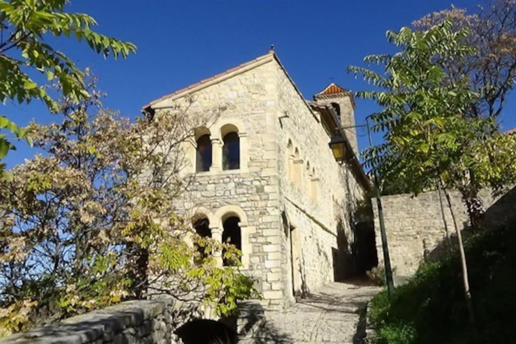 Gite Confortable Village Medieval Sainte-Jalle Baronnies Provencales Exterior foto